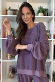 Terry B Classic Sweatshirt Dewberry 